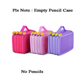 Cyflymder Office School Pencil Case Big 36/48/72 Slots Penal for Girls Boys Pen Box Large Storage Cartridge Bag Stationery Kit Pencilcase