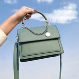 Cyflymder Elegant Female Square Tote bag Fashion New High quality PU Leather Women's Designer Handbag Travel Shoulder Messenger Bag
