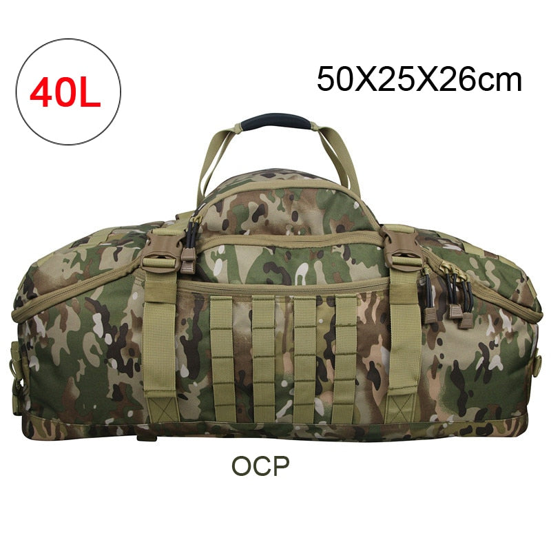 Cyflymder 40L 60L 70L Men Army Military Tactical Waterproof Backpack Molle Camping Backpacks Sports Travel Bags Tactical Sport gym bag
