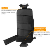 Cyflymder Tactical Molle Pouch Military EDC Tool Bag Phone Pouch Hunting Accessory Bag Shoulder Strap Pack Compact Bag for Outdoor Sport