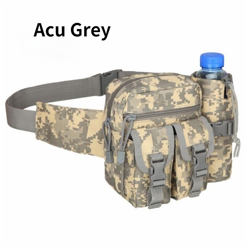 Cyflymder Men's Tactical Casual Fanny Waterproof Pouch Waist Bag Packs Outdoor Military Bag Hunting Bags Tactical Wallet Waist Packs