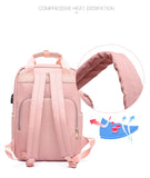 Cyflymder Stylish Waterproof Laptop Backpack 15.6 Women Fashion Backpack for Girls Black Backpack Female large Bag 13 13.3 14 15 inch