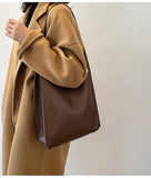 Cyflymder Vintage Fashion Female Tote New High Quality PU Leather Women's Designer hasp Handbag High capacity Shoulder Messenger Bag