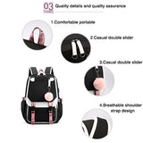 Cyflymder Shoulder Bag Women girls School Backpacks Anti Theft USB Charge Backpack Waterproof Bagpack School Bags Teenage Travel Bag