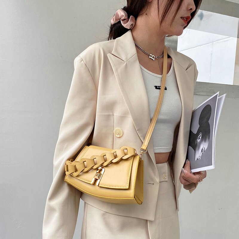 Cyflymder Ladies Luxury Woven Lock Buckle Dating Messenger Handbag Fashion Detachable Shoulder Strap Shopping Travel Shoulder Wallet Bag Gifts for Women