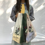 Cyflymder Summer Women Transparent Tote Organza Yarn Cloth Beach Bag Embroidery Handbag High Quality Eco Clear Hand Bags Purse For Girls