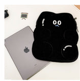 Cyflymder Korean Candy Bear Loptop Tablet Bag Sleeve Cover Ipad 12.9 13inch Sleeve Bag Carrying Case For Macbook Ipad 9.7 10.2 10.8 Inch