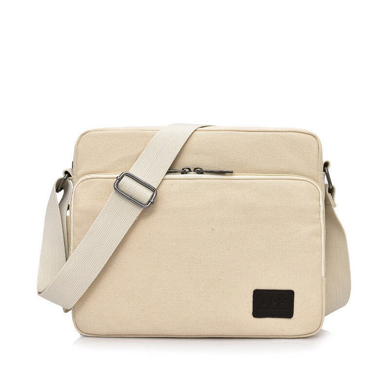 Cyflymder Man Canvas Messenger Bag High Quality Handbag Crossbody Bags Multifunction Tote Casual Bolsa Top-handle Male Shoulder Bags