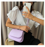 Cyflymder Simple Trend Crossbody Bags for Women Solid Wild Flap Shoulder Bag Lady Designer Small Women's Handbags and Purses New Fashion