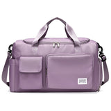 Cyflymder Travel Bag Luggage Handbag Women Shoulder Bag Large Capacity Outdoor Waterproof Nylon Sports Gym Bag Female Crossbody Bag