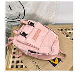 Cyflymder New Trend Female Backpack Casual Classical Women Backpack Fashion Women Shoulder Bag Solid Color School Bag For Teenage Girl