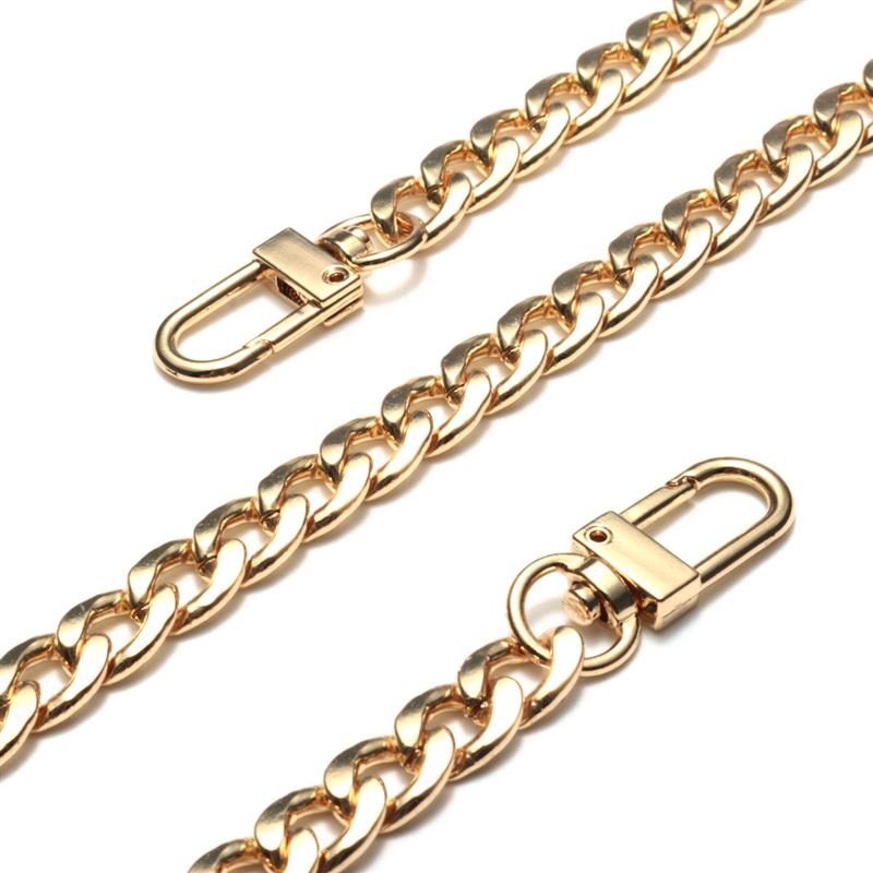 Cyflymder Bag Parts Accessories Bags Chains Gold Belt Hardware Handbag Accessory Metal Alloy Bag Chain Strap for Women Bags Belt Straps
