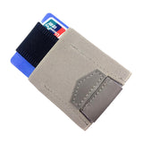 Cyflymder Men Women Elastic Band Card Wallet Holder Small Minimalist Business ID Credit Card Case