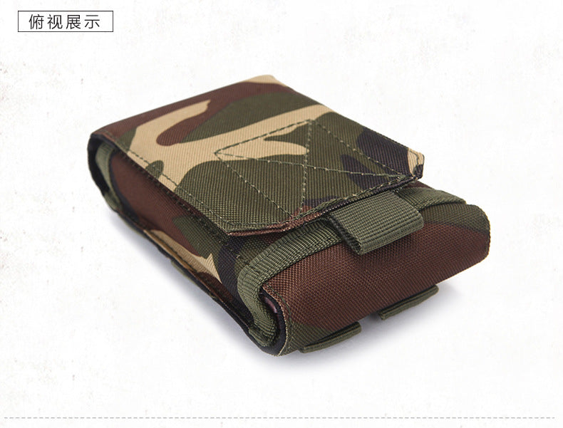 Cyflymder Outdoor Camouflage Bag Tactical Army Phone Holder Sport Waist Belt Case Waterproof Nylon EDC Sport Hunting Camo Bags in Backpack