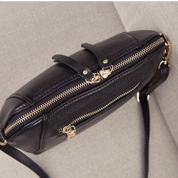 Cyflymder Genuine Leather Shoulder Bags for Women Luxury Handbag Fashion Ladies Shopping Totes Messenger Crossbody Bag Female Party Purse