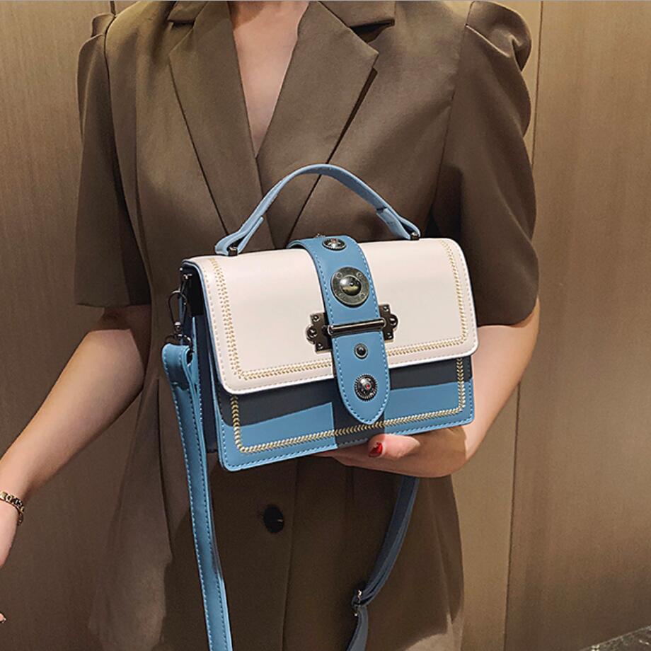 Cyflymder Elegant Female Casual Tote Bag Fashion New High Quality PU Leather Women's Designer Handbag Rivet Shoulder Messenger bag