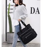 Cyflymder Canvas Handbag fashion Women's Shoulder Bag Leisure Messenger Bag light Crossbody Bags for Girls Ladies Bucket Bag High Quality