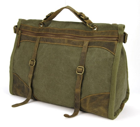 Cyflymder Vintage Retro military Canvas + Leather men travel bags luggage bags men weekend Bag Overnight duffle bags tote Leisure M314#