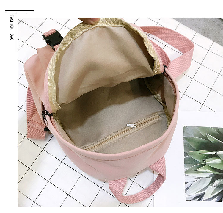 Cyflymder Backpack New Trend Women Backpack Wild Fashion Shoulder Bag Small Canvas Teen Girl School bag Mochilas Female