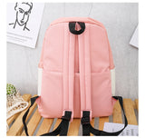Cyflymder 4Pcs/Set Schoolbags Teenager Girls Women Backpack Large Fashion Cute Pattern School Bags New Trend Shoulder Female