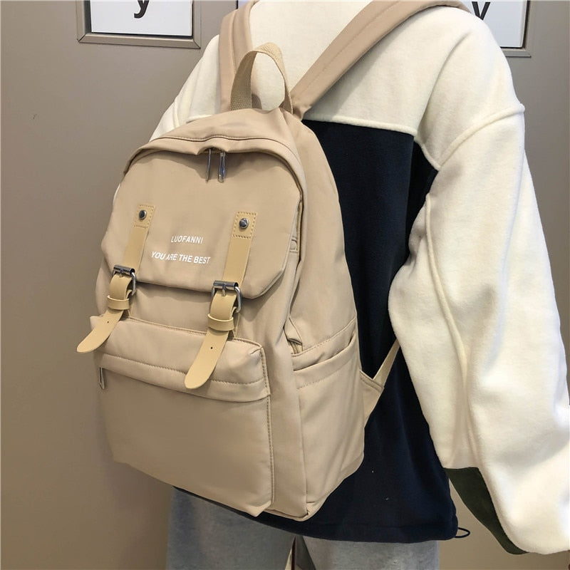 Cyflymder Fashion Backpack For Teenager Student Waterproof Women Backpack Nylon Shoulder Bag New Trend Female Bagpack Large School Bags