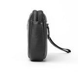 Cyflymder Hand bag, male leather handbag, wristband hand-grasp bag, trend casual men's bag