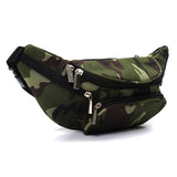 Cyflymder  Waterproof Camouflage Fanny Pack For Men Travel Ride Nylon Phone Walking Hip Bum Bag Belt Women Waist Bags