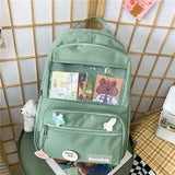 Cyflymder Cute Girls ITA Backpack Women Large Capacity Ins Schoolbags for Teens Female Korean Harajuku School Student Bookbag Ladies