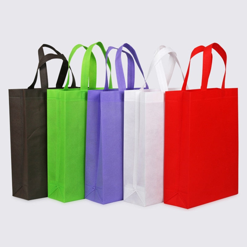 Cyflymder Hot selling High Quality  eco Non-woven Bag Shopping Bag With Handlefor  Clothes /christmas gift accept print logo