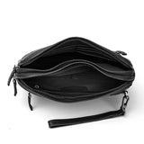 Cyflymder Hand bag, male leather handbag, wristband hand-grasp bag, trend casual men's bag