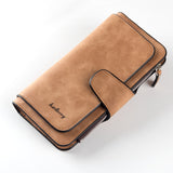 Cyflymder New Zipper Buckle Women Wallets Three Fold Multi-card Wallet Frosted Two-color Fabric Card Bag Coin Purse