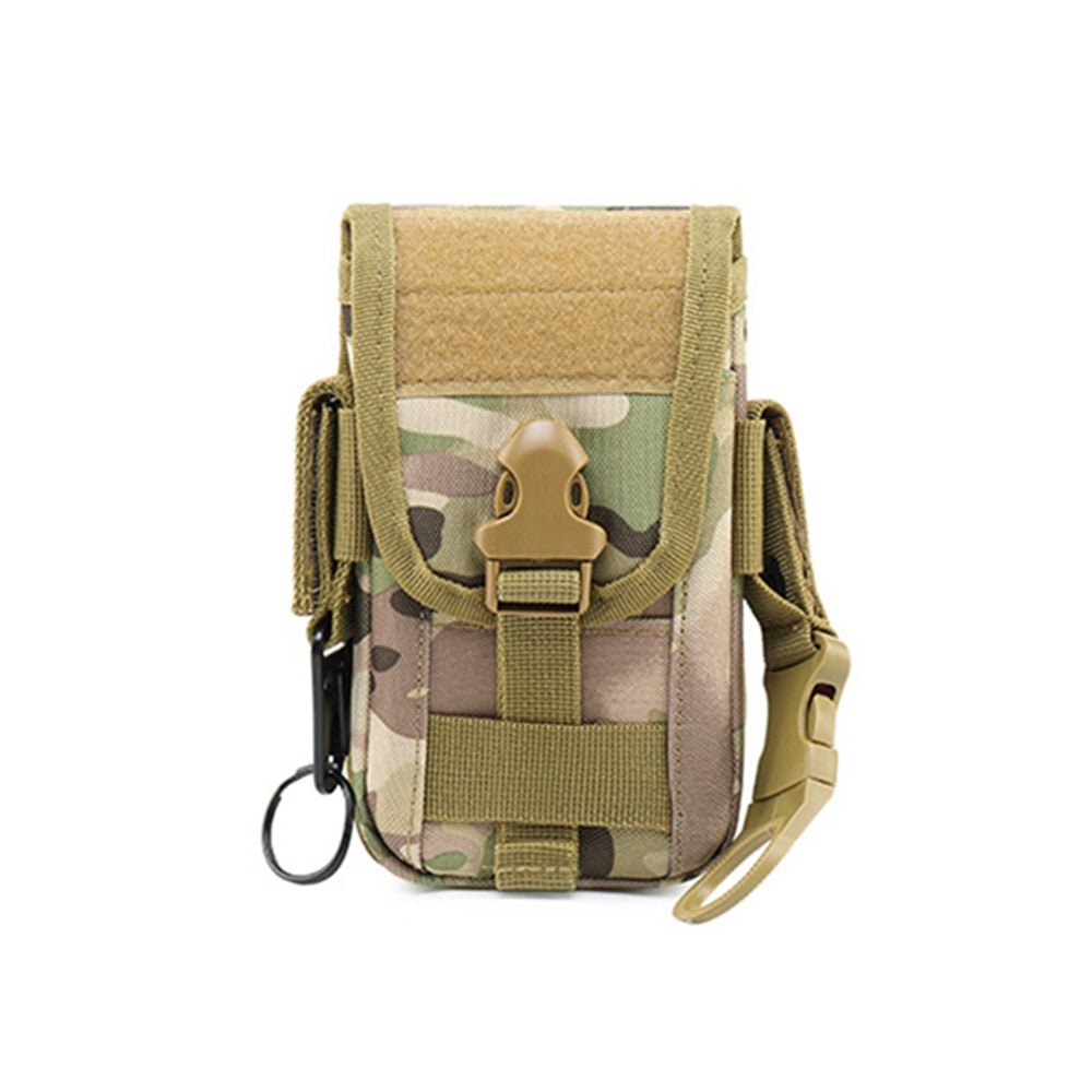 Cyflymder Tactical Military Belt Pouch Bag Pack Mobile Phone Bags MOLLE Pouch Belt Camp Pocket Waist Fanny Bag Hunting Bag Pouches