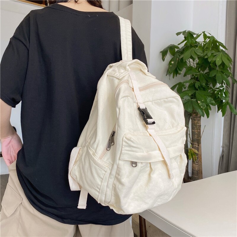 2022 Soft Pu Leather Women Backpack Youth Lady School Bag Big Capacity  Travel Backpacks Women's Shoulder Bags Travel Backpack 50