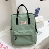 Cyflymder Fashion New Women Backpacks Nylon Waterproof Schoolbag Laptop Bagpack Junior High School College University Bookbags For Girls