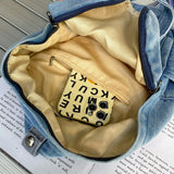 Cyflymder Denim Canvas Female Backpack College Student School Bag For Teenager Girls Vintage Women Kawaii Backpack Ladies Travel Book Bag