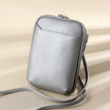 Cyflymder Women's Small Crossbody Bags Women Soft Leather Shoulder Messenger Bag Designer Ladies Cell Phone Pocket Purse Simple Handbag