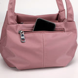 Cyflymder Bucket Crossbody Bag for Women 2023 New Nylon Waterproof Shoulder Purse Casual Small Phone Handbag Ladies Tote Messenger Bag