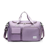 Cyflymder Hot Large Capacity Folding Travel Bags Waterproof Tote Handbag Travel Duffle Bags Multifunctional Women Travel Bags