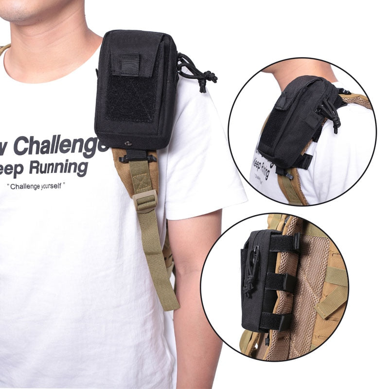 Cyflymder Molle Tactical waist Bag Outdoor Emergency edc pouch Phone Pack Sports Climbing Running Accessories Military Tool Hunting Bags