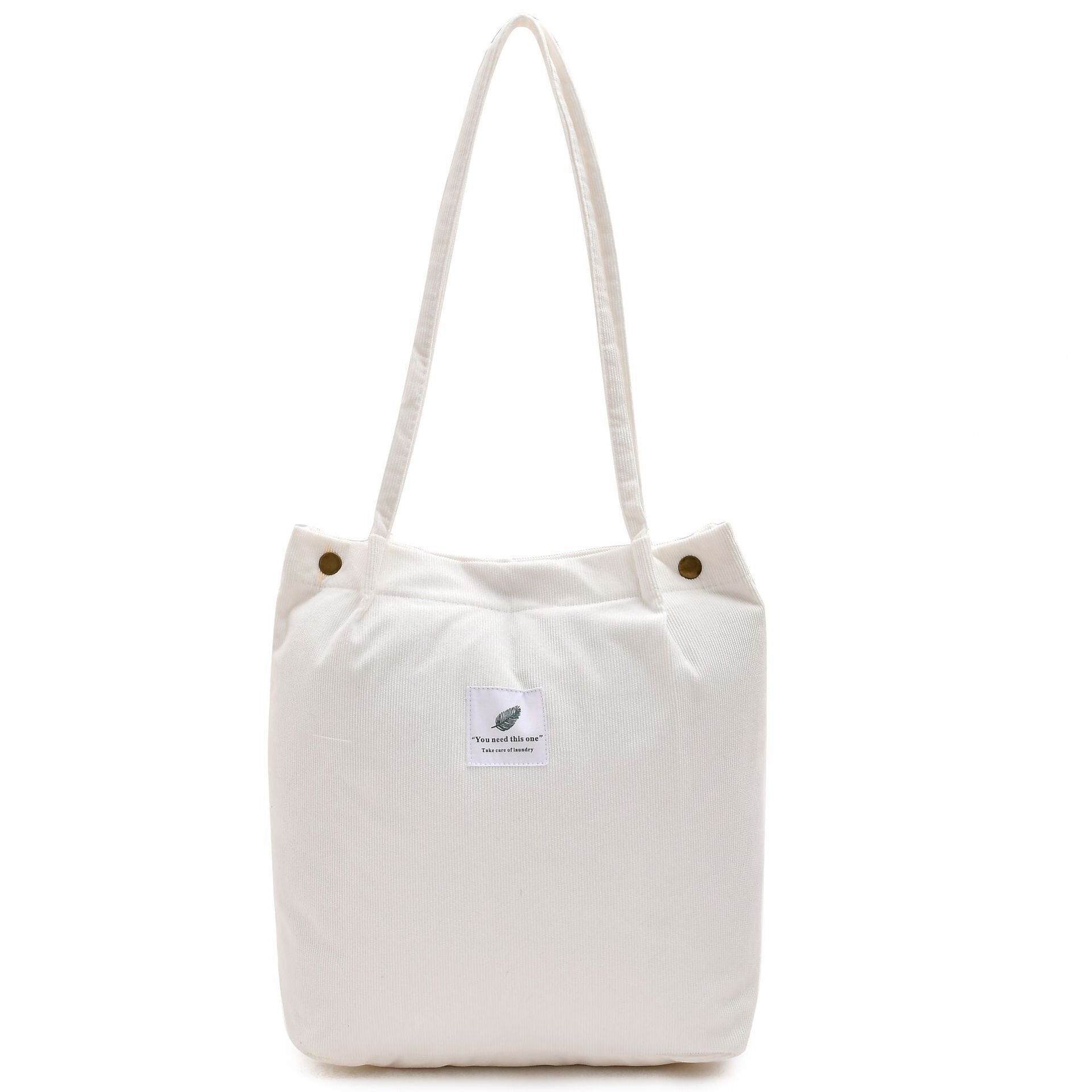 Cyflymder Simple Women Package Print Cute Bear Canvas Bag Handbags Japanese Literary Shoulder Bag Casual Shopping Tote Girl Handbag