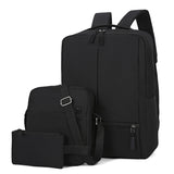 Cyflymder 15 Inch Unisex Multifunction Large Capacity Men‘s Backpacks Waterproof Oxford Travel Backpack Student Laptop Mochila 3 PCS Set