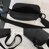 Cyflymder 2023 Oxford Women's Crossbody Bags Small Shoulder Handbags for Men Korean Solid Color Students Phone Bags Mini Messenger Bags