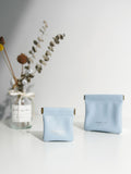Cyflymder Ins Cosmetic Bag Small Portable Airpods Protective Sleeve Mini Bag Earphone Sundries Lipstick Storage Bag PU Leather Small Bag