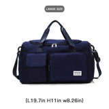 Cyflymder Large Capacity Women's Travel Bag Casual Weekend Travel Handbag Ladies Sports Yoga Luggage Bags Multifunction Crossbody