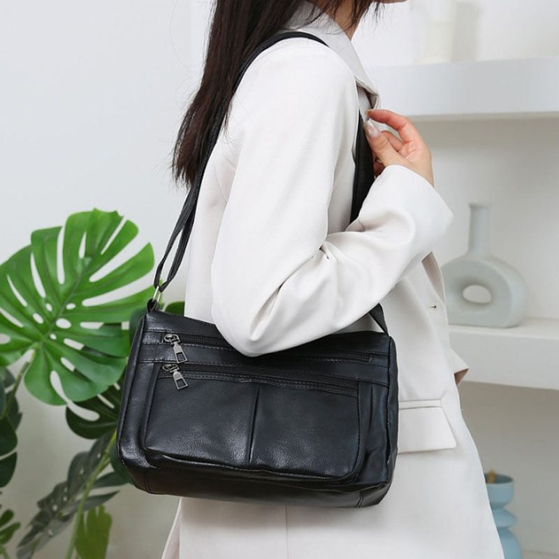 Cyflymder Women's Bag 2023 Trend Korean Handbags Designer Luxury Brand Ladies Shoulder Bags Soft Leather Fashion Versatile Crossbody Bag