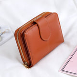 Cyflymder Women Wallets Small Luxury Brand Leather Purse Women Ladies Card Bag For Women Clutch Women Female Purse Money Clip Wallet