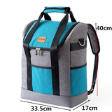 Cyflymder Men Large Shoulder Insulated Cooler Bag Women Thermal Lunch Bag Tote Portable Picnic Ice Pack Drink Food Beer Storage Container