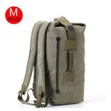 Cyflymder Large Capacity Rucksack Men Travel Bag Mountaineering Backpack Male Luggage Canvas Bucket Shoulder Bags For Boys Backpack XA202K