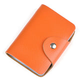 New Arrival Genuine Leather Business Card Case Women's ID Bag Female Credit Card Holder 26 Bank Cards Slots For Men