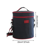 Thermal Lunch Bag Women Portable Insulated Cooler Bento Tote Family Travel Picnic Drink Fruit Food Fresh Organizer Accessories